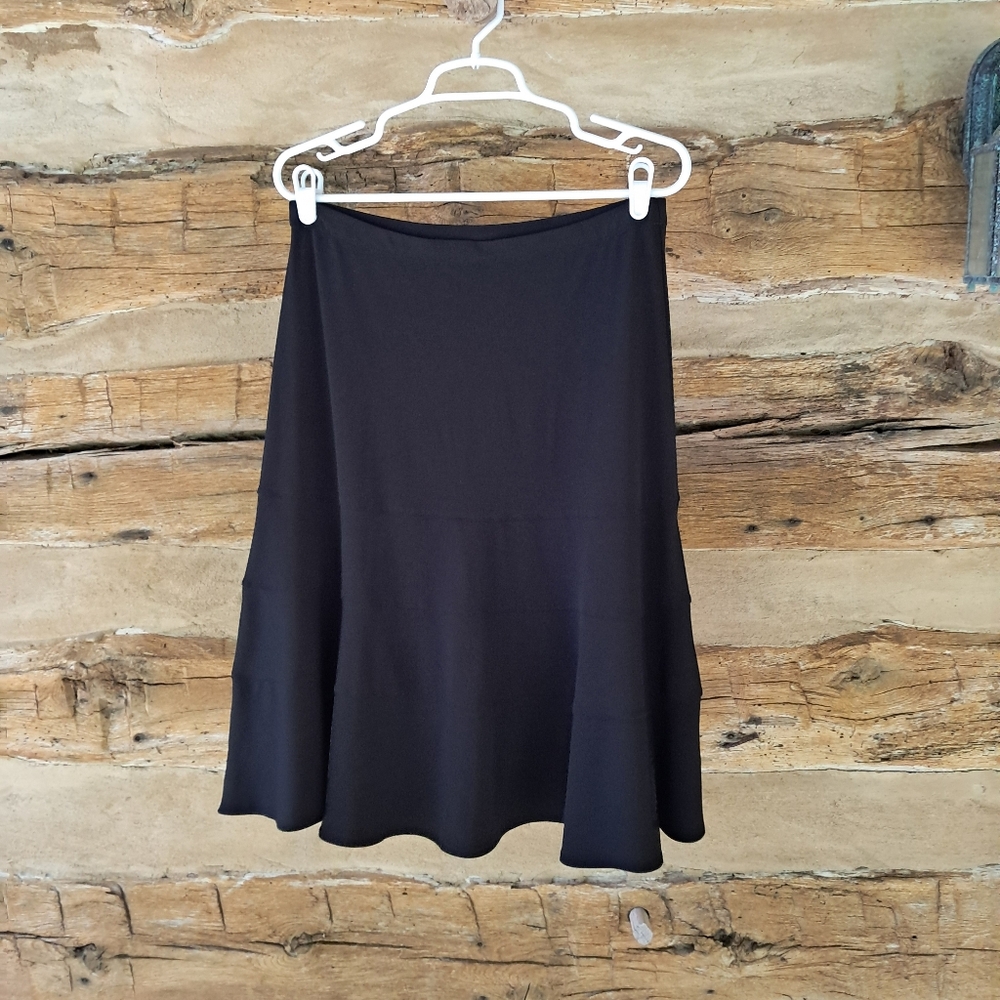 Tribal Black A-Line Skirt